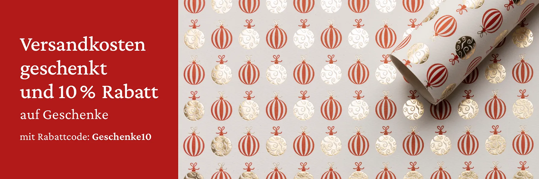 Serieenheader Geschenke SALE-Portofrei